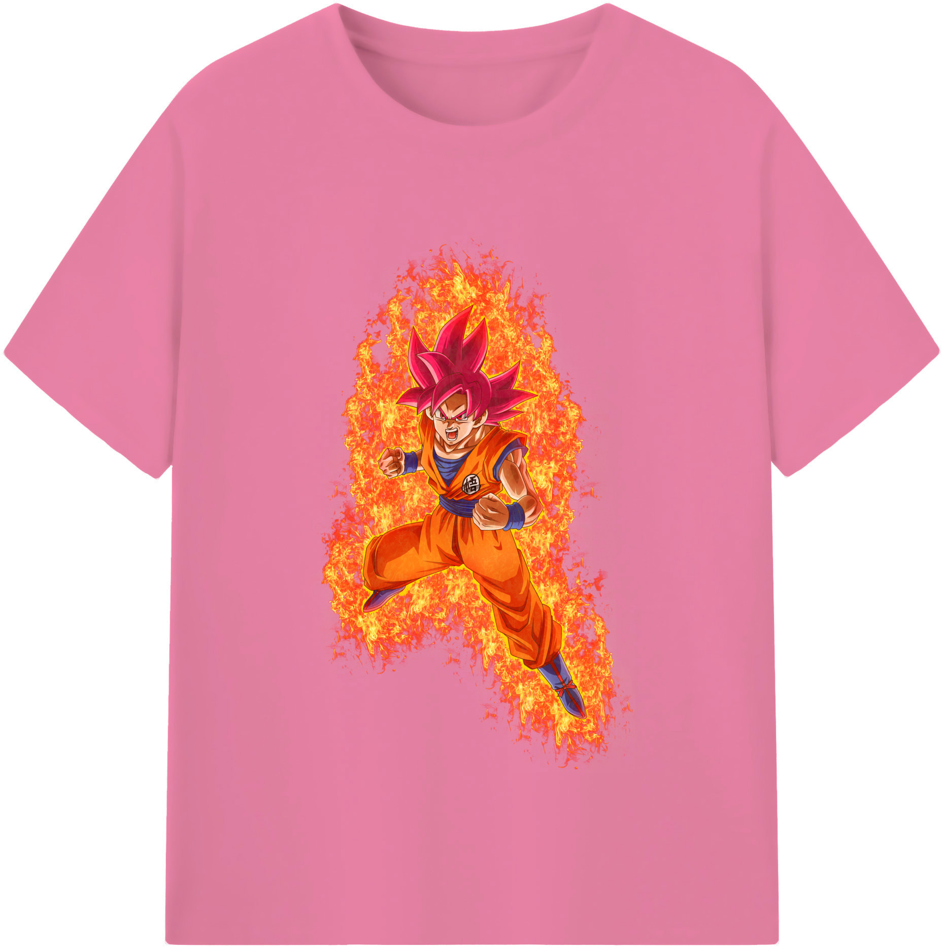 （画像用） ドラゴンボール 孫悟空（そん ごくう）Son Goku カカロット DRAGON BALL Kakarotto 綿100％半袖Tシャツ（フロントプリント）